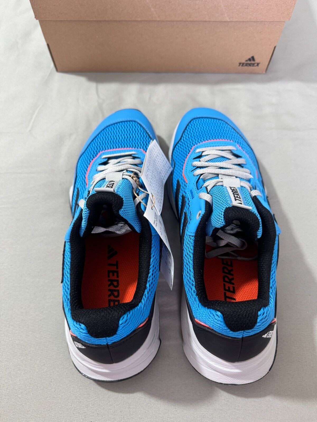Adidas Terrex Tracefinder Men Trainers Black Blue trail Shoe BNIB Size UK 8,9,10